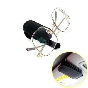 선글라스 거치대 검정색 안경걸이 차량용 안경집 선바이저클립