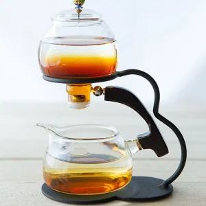 스탠드형 커피 유리 메이커 티포트 주전자 티팟/드립/포트/추출기/내리기/원두/여과/더치/도구/세트/주방