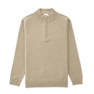 [STCO][에스티코] 울트라 소프트 하프 집업 니트 (그린) (P002591424)