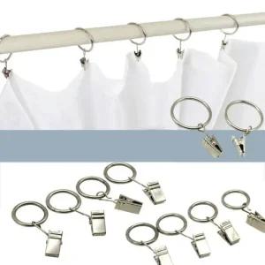 커튼링 집게(소) 8p W (W7093BC)