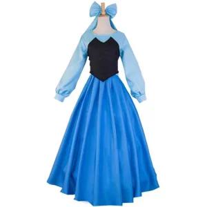의상 공주 정장 성인 인어 여성을위한 코스프레 제품 드레스 카니발 할로윈 의류