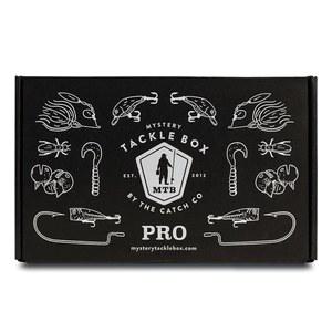 [미국배송] 캐치 코 미스터리 태클 박스 PRO 베이스 낚시 키트 | 프레시워터 라지마우스와 스몰마우스 미끼