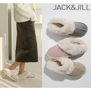 [잭앤질]잭앤질 털안감 슬리퍼 뮬(JD3713)