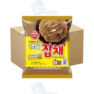 오뚜기 옛날잡채 75g 20봉 잡채라면 당면 (W571B25)