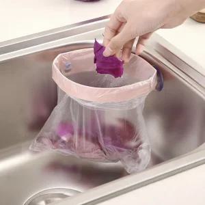 싱크대 코너 봉지걸이 비닐홀더 봉투거치대