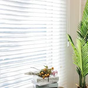 LUCKHEE 우드블라인드 엔틱-02 나무 원목 커튼 암막 거실창 창문 브라인드