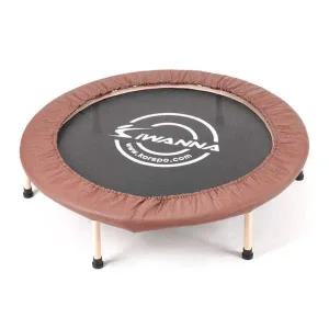 트램펄린 접이식 트램폴린 밴드 지름 브라운 102cm