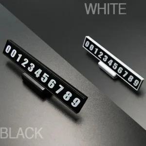 에티켓 양면 주차알림판 주차번호판 차량용주차번호판 번호판 차량번호판 자동차번호판