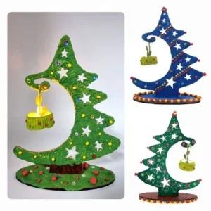 쏘잇 클레이 트리 LED 만들기 무드등 꾸미기 10인용 쏘잇 크리스마스만들기 산타 크리스마스DIY