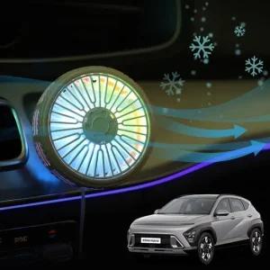 코나하이브리드 에어서큘레이터 차량선풍기 시즌2 차량용선풍기 자동차미니선풍기