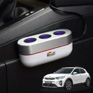 스토닉 호환 LED 시거잭소켓3구 아트로마 자동차시거잭 차량용멀티시거잭 시거잭소켓 차량용소켓