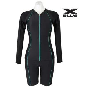 XBLUE 아쿠아로빅 빅사이즈 투피스 수영복 G93045 여성