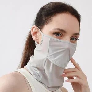 실키스킨 귀걸이형 쿨 멀티스카프 등산 스포츠마스크