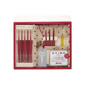 튤립 에티모 레드 모사용 세트 TED 001 뜨개질 코바늘