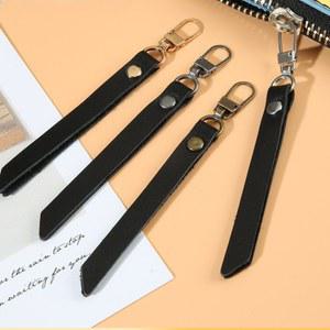 지퍼수리 가죽과 분리형 금속 지퍼 풀러 재킷 가방 바느질 액세서리에 대한 범용 사용 슬라이더 펜던트 매력