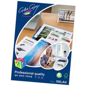 컬러 레이저용지 A4 100매 200g 1권 프린트 복사종이 컬러레이저용지 특수종이 프린트용특수용지