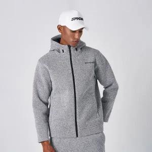 [스파이더](센텀시티점) 남성 스웨터 본딩 후드 집업 SPJWCNFT303MMGR