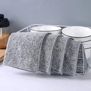 J2K 대나무 섬유 행주 뱀부얀 극세사 요술행주 5개