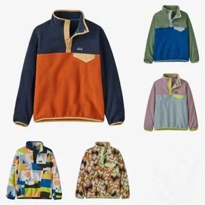 파타고니아키즈 티셔츠 [파타고니아코리아] 키즈 라이트웨이트 신칠라 스냅-티 풀오버(65572P7) 따뜻한 긴