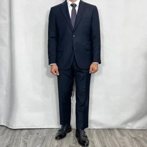 정장 4계절 울혼방 히든밴딩 클레식 예복 레귤러핏 네이비 Y3JW20-2