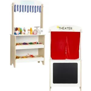 인형극 극장겸용 원목 교구장 가판대 성당 오래쓰는 유치원