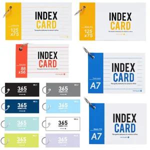 신상 모닝글로리 링 단어장 미니 수첩 유선 무선 정보카드 카드링 암기장 인덱스 메모지