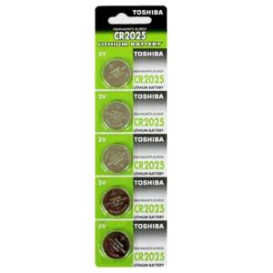 (도시바)CR2025 리튬건전지3V 5P_7126/동전건전지/리듐밧데리/계산기건전지/체중계건전지/소형기기건전지