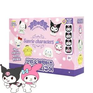 산리오캐릭터즈 페이스 피규어 6종 세트