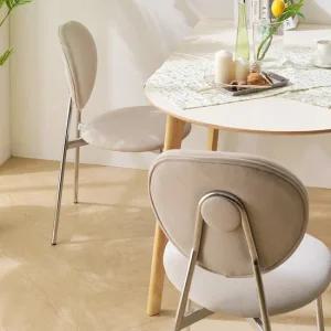 마르체 지아 패브릭 인테리어 카페 식탁의자 2개 세트 BCM648C
