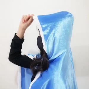 크리스마스 산타 요정 망토 블루 크리스마스 장식 꾸미기 단체 어린이집 홈파티