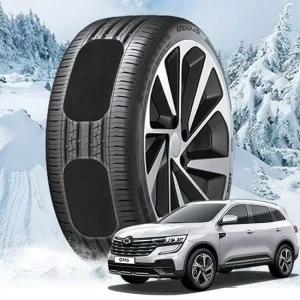 QM6 붙이는 스노우체인 스노우캐치 스노우체인 작물체인 우레탄체인 스노우캐치 스노우타이어