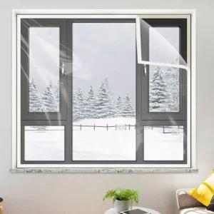 창문 베란다 방풍비닐 외풍차단 겨울난방