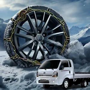 봉고 화물차 스노우체인 고강도 쇠사슬체인 500-12 스노우체인 작물체인 우레탄체인 스노우캐치