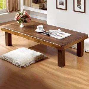 원목 좌탁 소파탁자 접이식 소파테이블