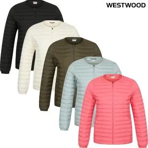 [대구백화점] [웨스트우드]우먼 라운드넥 초경량 다운 자켓(WO0WTDL180)