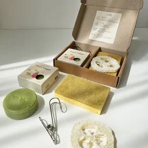 어쓰쓰 제로웨이스트키트 설거지비누 선물세트 답례품 기념품 선물