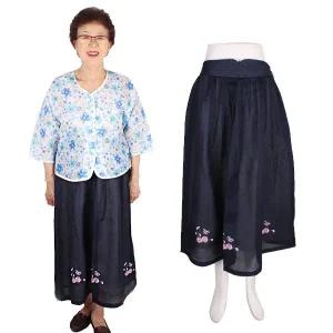 칠부물모시저고리치마 여름생활한복 개량한복할머니옷