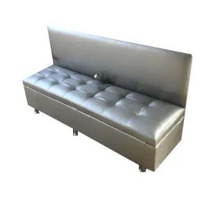 대기실소파 가죽 병원 공공기관 업소용 3인용 쇼파 수납형 140x45x40cm(색상선택)