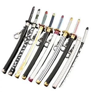 키링 키홀더 펜던트 일륜도 귀살대 미니칼 미니검 귀멸의 칼날 굿즈