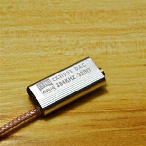 헤드폰 앰프 하이파이 디코딩 어댑터 사운드 카드 아이폰 iOS 안드로이드용 라이트닝 to 3.5MM DAC CX31993