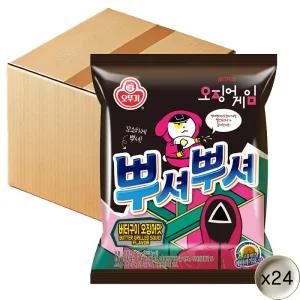 오뚜기 뿌셔뿌셔 버터구이오징어맛 90g 24개 박스