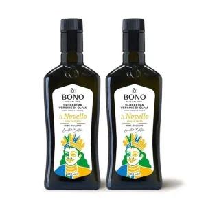 Bono 노벨로논필터 엑스트라버진 올리브오일 500ml x 2