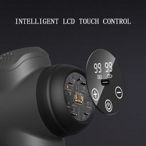 6/99단계 속도 조절 마사지건 운동선수용 딥티슈 등 4/8개 헤드 포함 바디