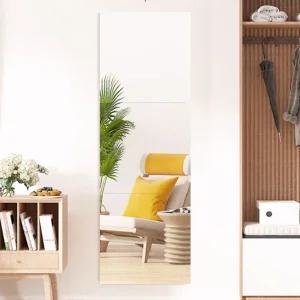 안전 아크릴 거울 현관 욕실 화장대 미러 비산방지 사각 벽 부착식 거울