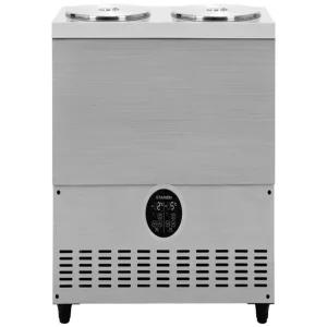 스타리온 SR-L32EIY 업소용육수통 3말 쌍통 육수 냉장고 식당