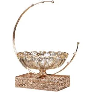 럭셔리 홈 그릇 크리스탈 유리 플레이트 접시