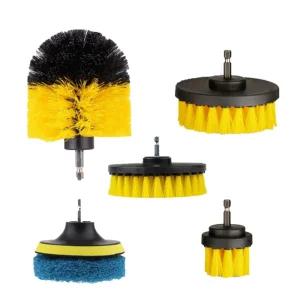 전동드릴솔 욕실 세척작업 IMPACT 클린브러쉬 5PCS 드릴브러쉬 청소솔