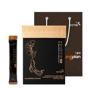 영진약품 진본 약도라지청 스틱 10g 50포+쇼핑백 흑도라지청 도라지진액 도라지스틱