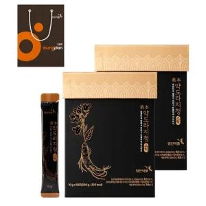 영진약품 진본 약도라지청 스틱 10g 50포 2개+쇼핑백 흑도라지청 도라지진액 도라지스