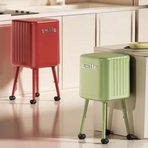 주방 업소용 가정용 이동식 쓰레기통 대용량 밀폐 바퀴달린